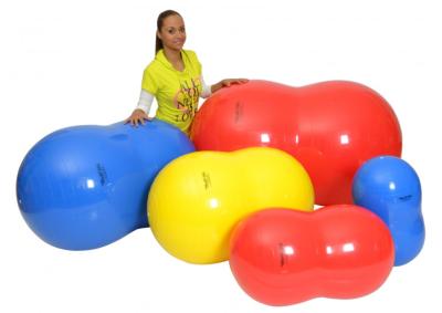 Physio-Roll - ballon cacahuète jaune 55 cm 