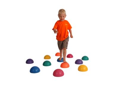 Stepping Stones - demi sphères gonflables à picots - lot de 6 