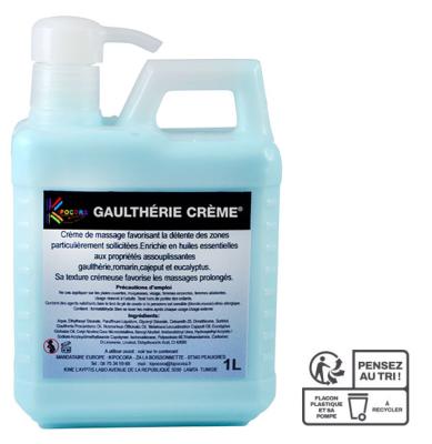 Gaulthérie crème 1 litre 