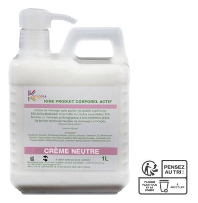 Crème neutre 1 litre PROMO