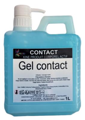 Gel contact bleu 1 litre