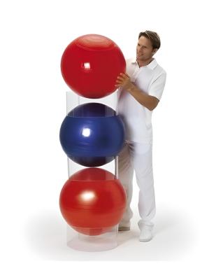 Jeu de 3 cerceaux range ballons de gym