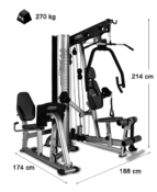 Presse multipostes G156 TTPRO BH fitness