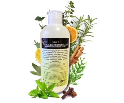 Huile 13 huiles essentielles 300ml  