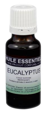 Huile essentielle eucalyptus flacon 20 ml