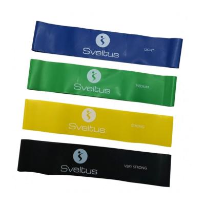 Set de 4 bandes latex aerobic Sveltus